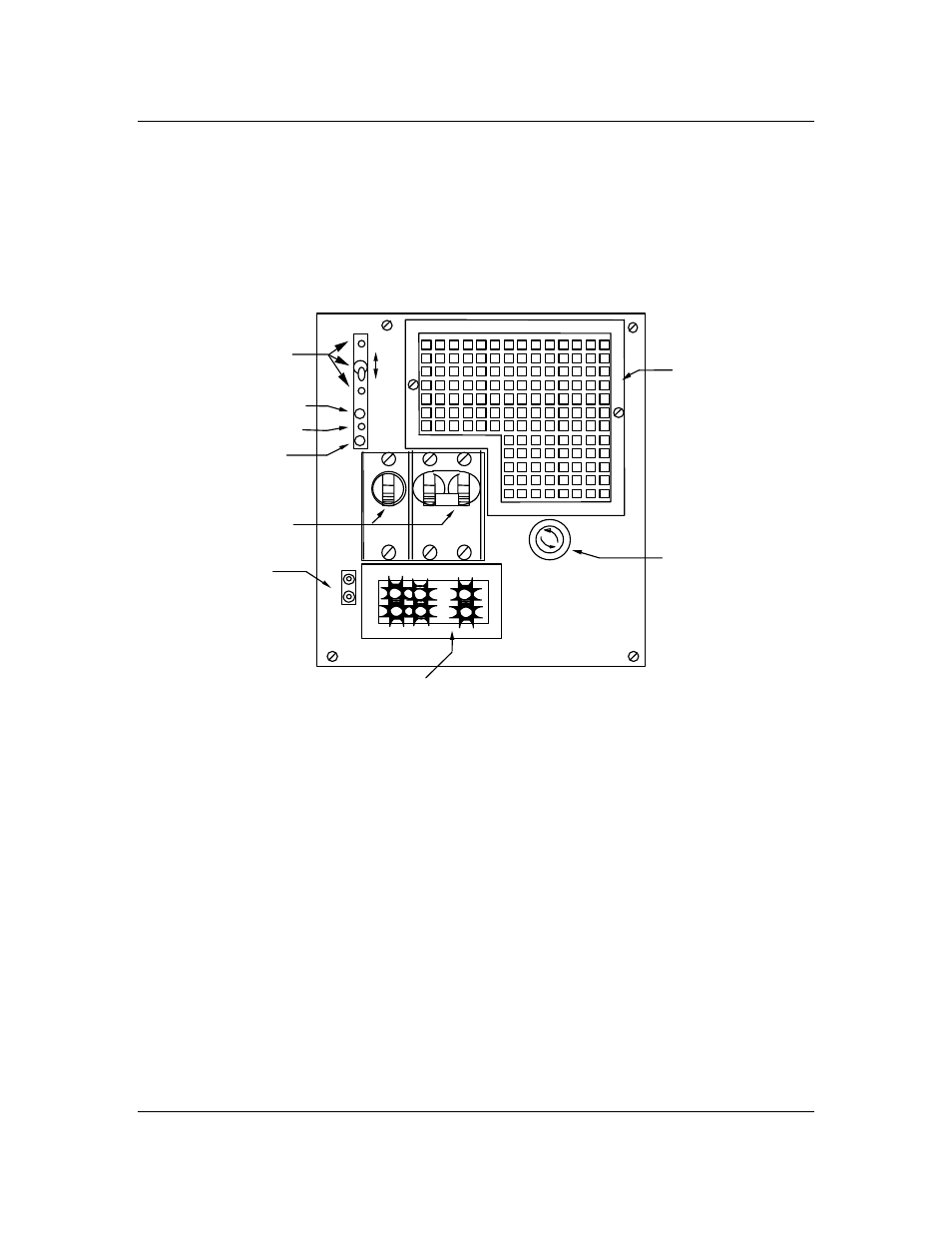 Display and rear interface, Display, Local float / equalize control | Indicator lamps | Emerson MPR15 Series User Manual | Page 22 / 120