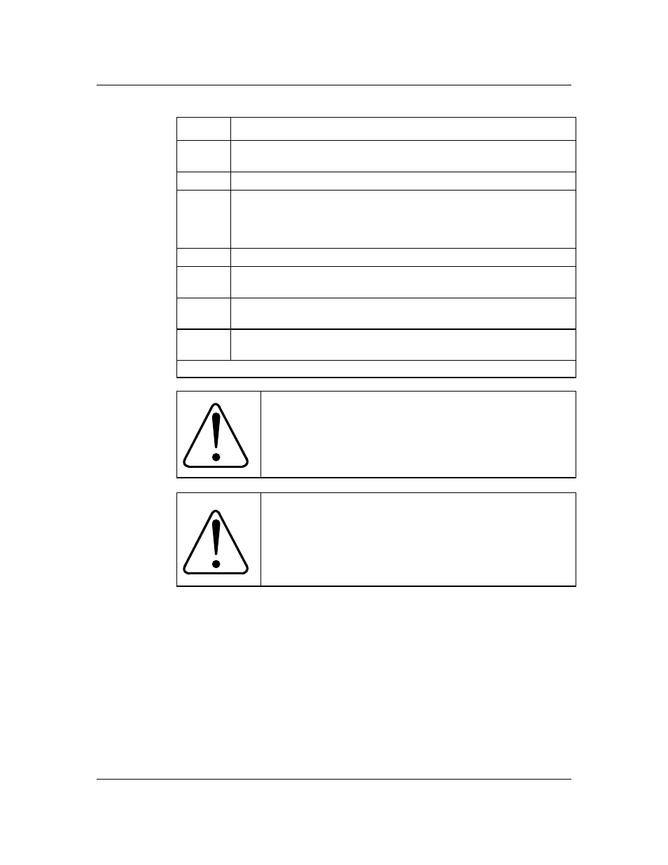 Caution | Emerson MPR15 Series User Manual | Page 77 / 120