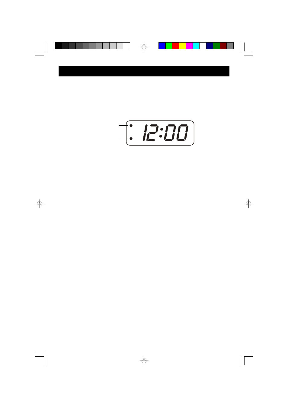 Operating instructions | Emerson GP808 User Manual | Page 8 / 15