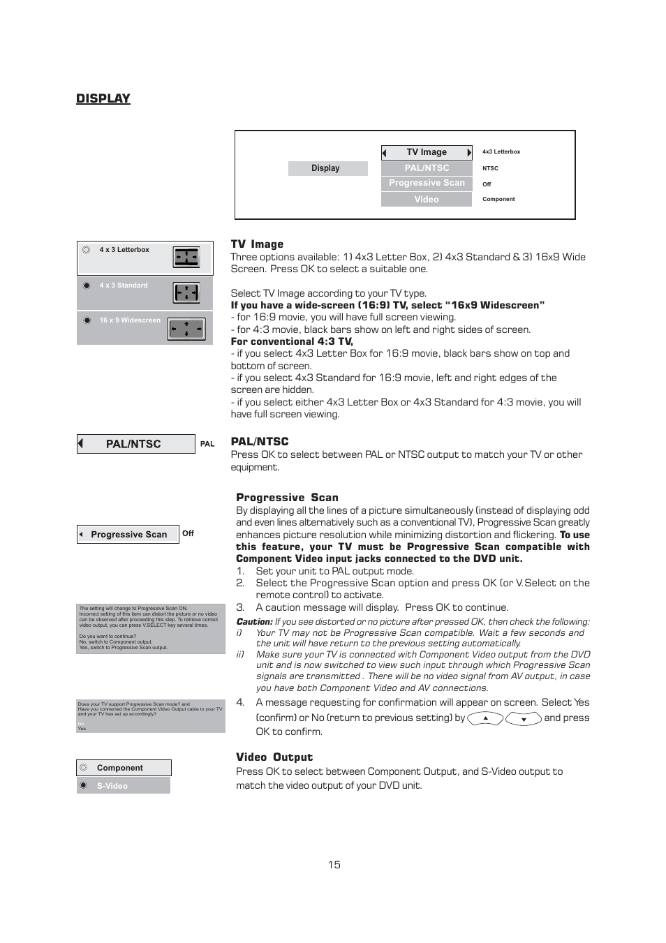 Display | Emerson Radio AV400 User Manual | Page 16 / 32