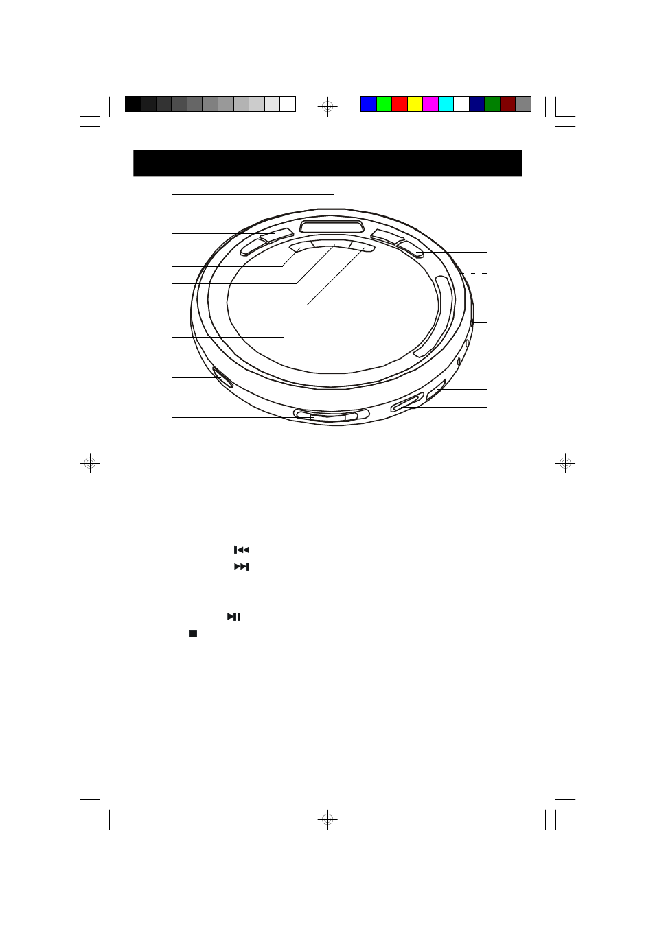 Location of controls and indicators | Emerson Radio HD7999 User Manual | Page 8 / 19