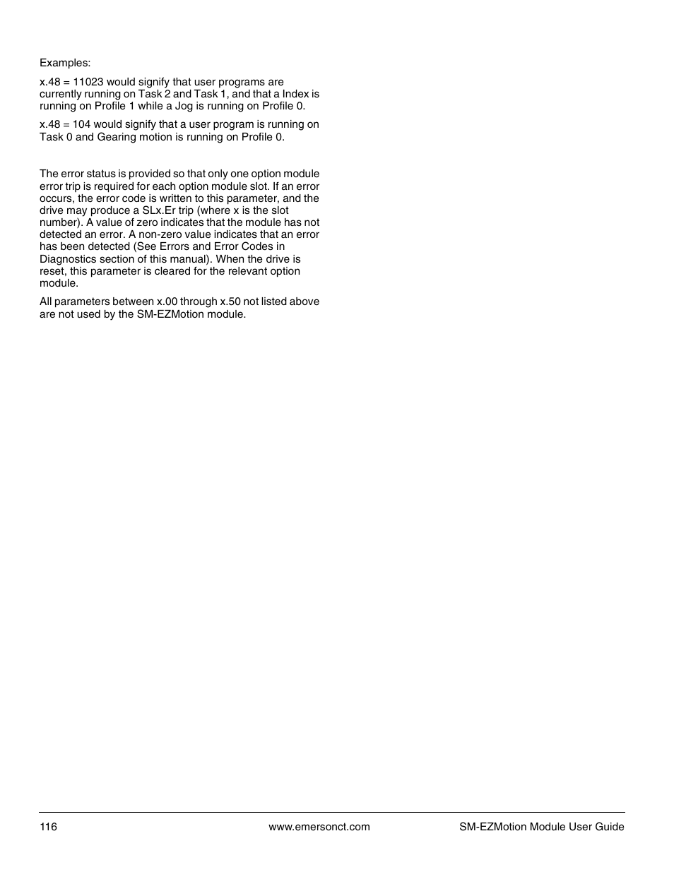 Emerson P/N 400361-00 User Manual | Page 130 / 152