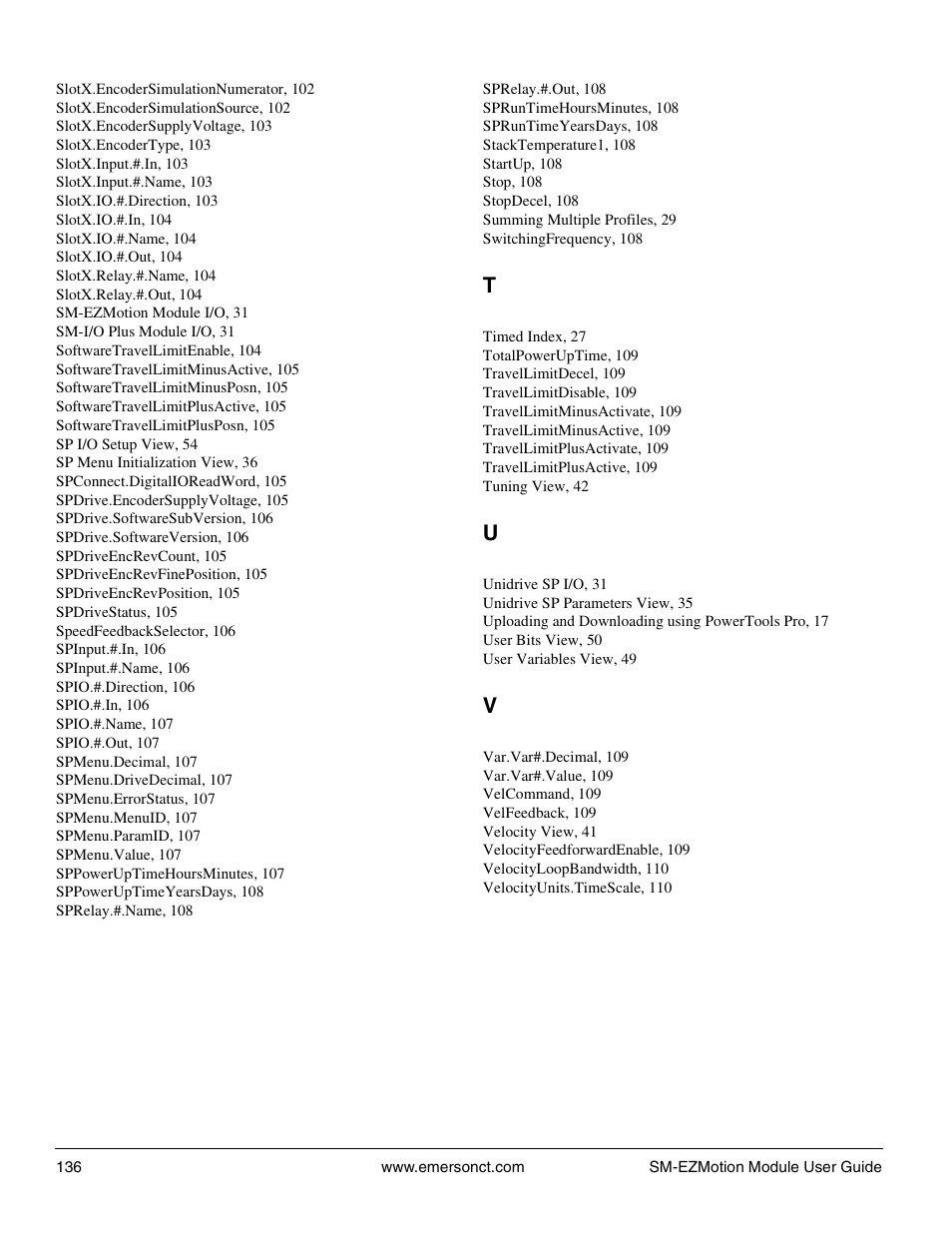 Emerson P/N 400361-00 User Manual | Page 150 / 152