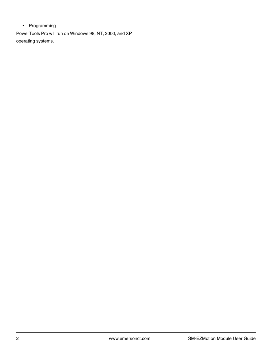 Emerson P/N 400361-00 User Manual | Page 16 / 152