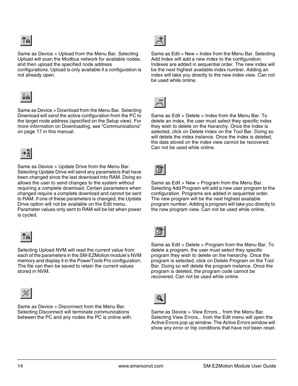 Emerson P/N 400361-00 User Manual | Page 28 / 152