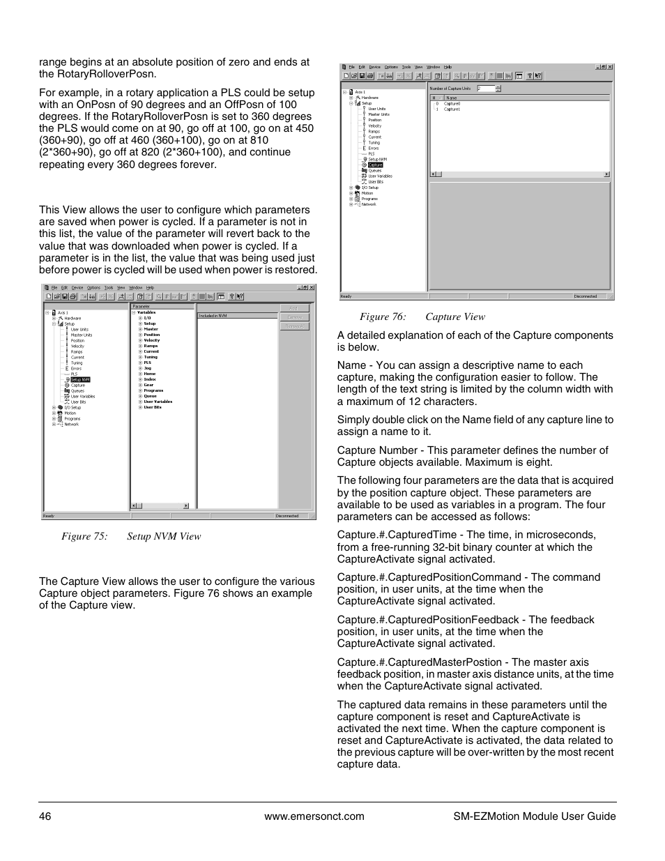 11 setup nvm view, 12 capture view, 11 setup nvm view 7.3.12 capture view | Emerson P/N 400361-00 User Manual | Page 60 / 152