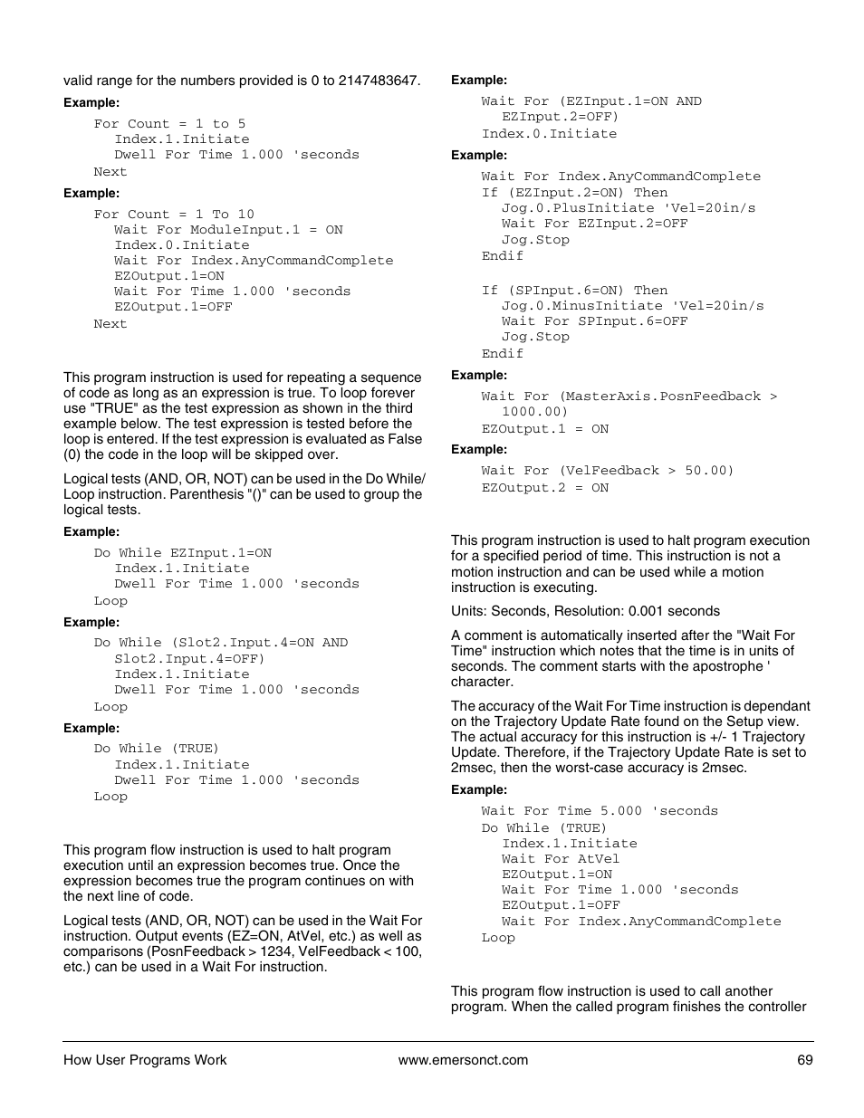 Emerson P/N 400361-00 User Manual | Page 83 / 152