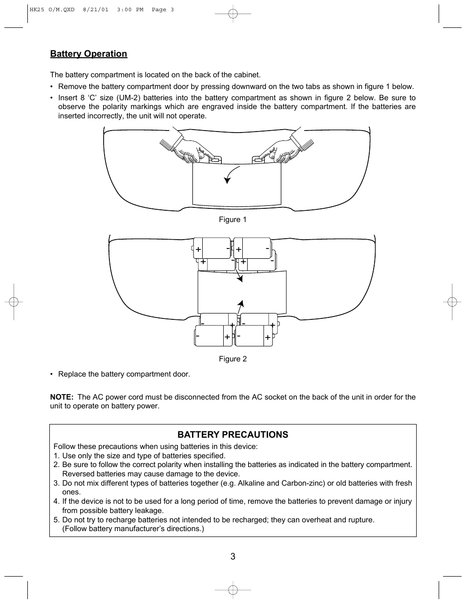 Emerson HK25 User Manual | Page 3 / 18