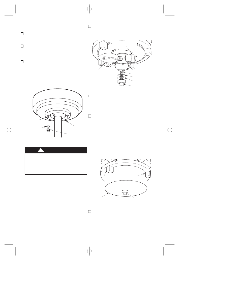 Warning, Final assembly | Emerson MAYA ZEN CF750ORB00 User Manual | Page 12 / 20