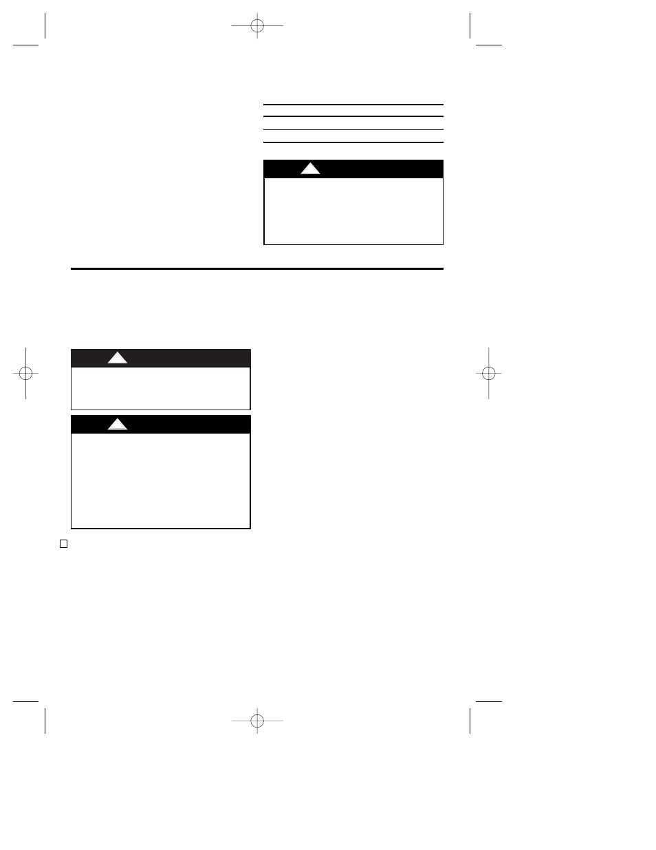 Warning | Emerson MAYA ZEN CF750ORB00 User Manual | Page 3 / 20