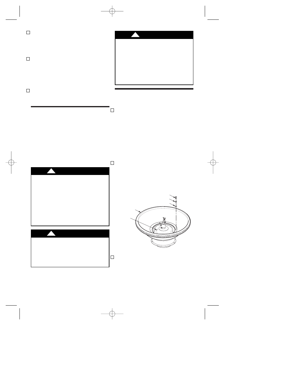 Ceiling fan procedures electrical requirements, Warning, Warning how to assemble your ceiling fan | Emerson KF160OI01 User Manual | Page 5 / 16