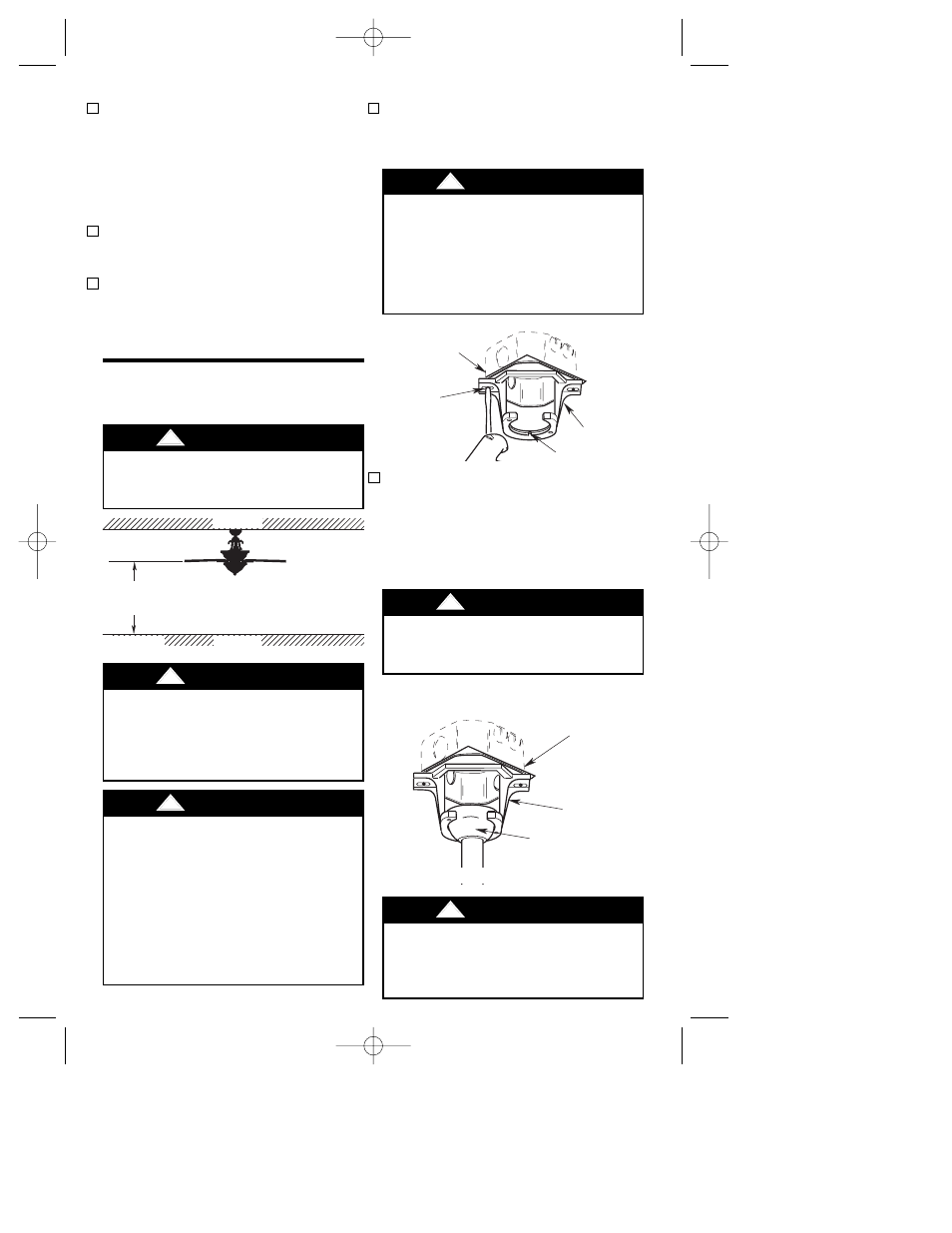 How to hang your ceiling fan, Warning | Emerson KF160OI01 User Manual | Page 8 / 16