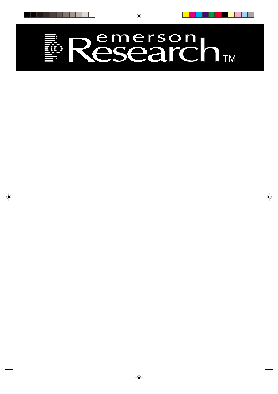 Emerson Radio ES1 User Manual | 31 pages