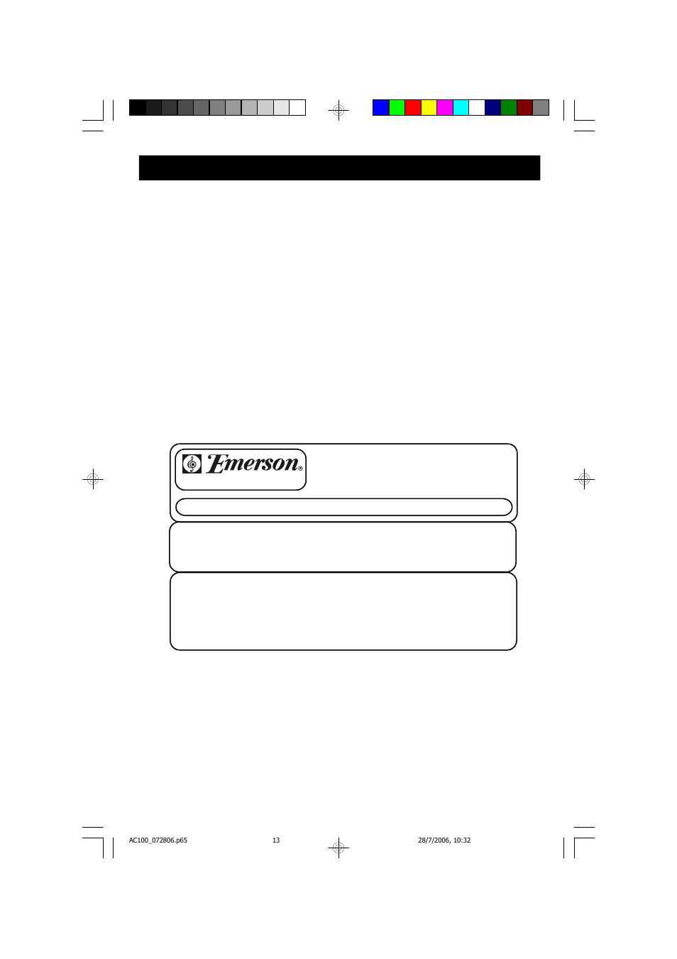 Emerson Radio AC100 User Manual | Page 14 / 16