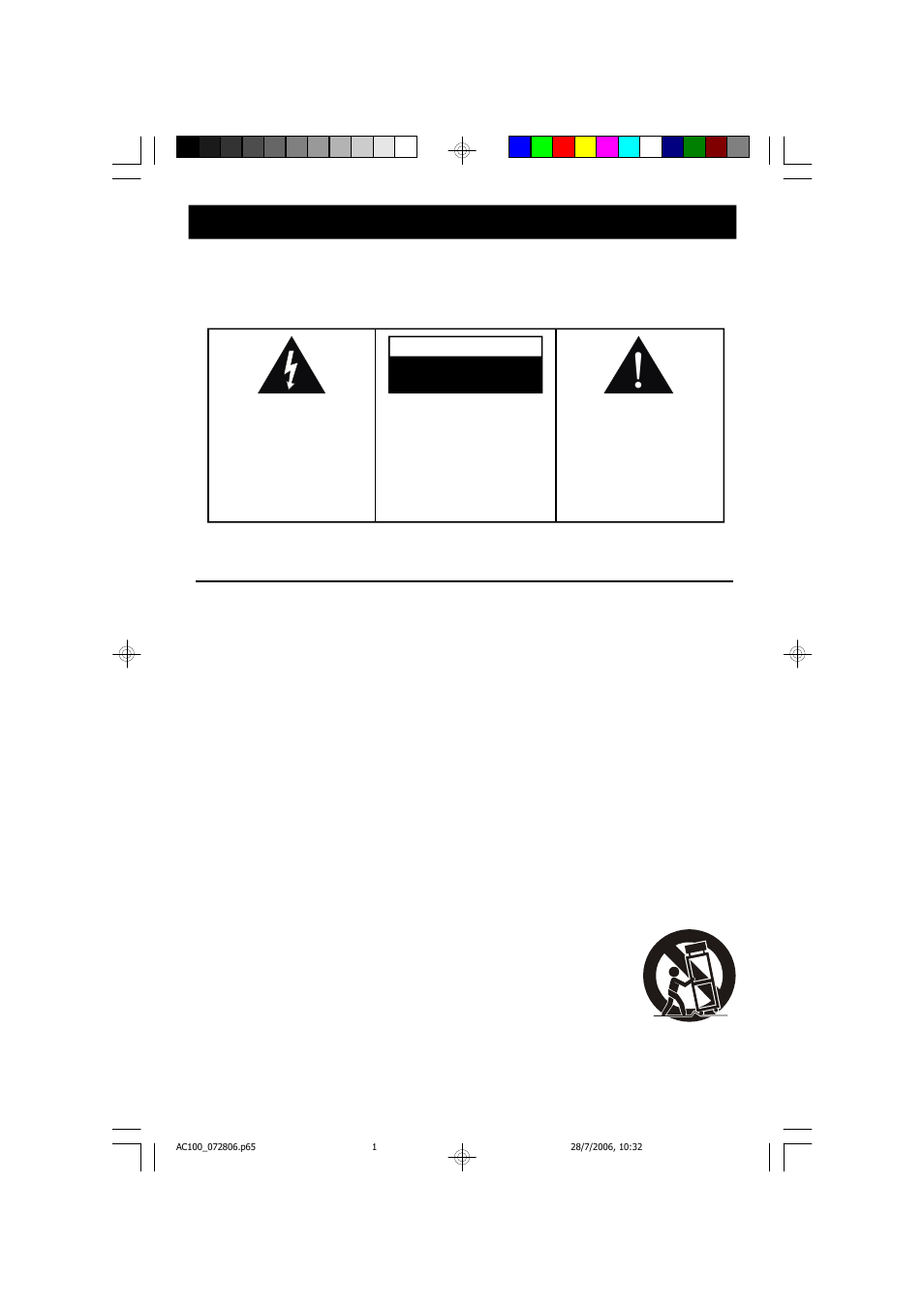 Important safety instructions | Emerson Radio AC100 User Manual | Page 2 / 16