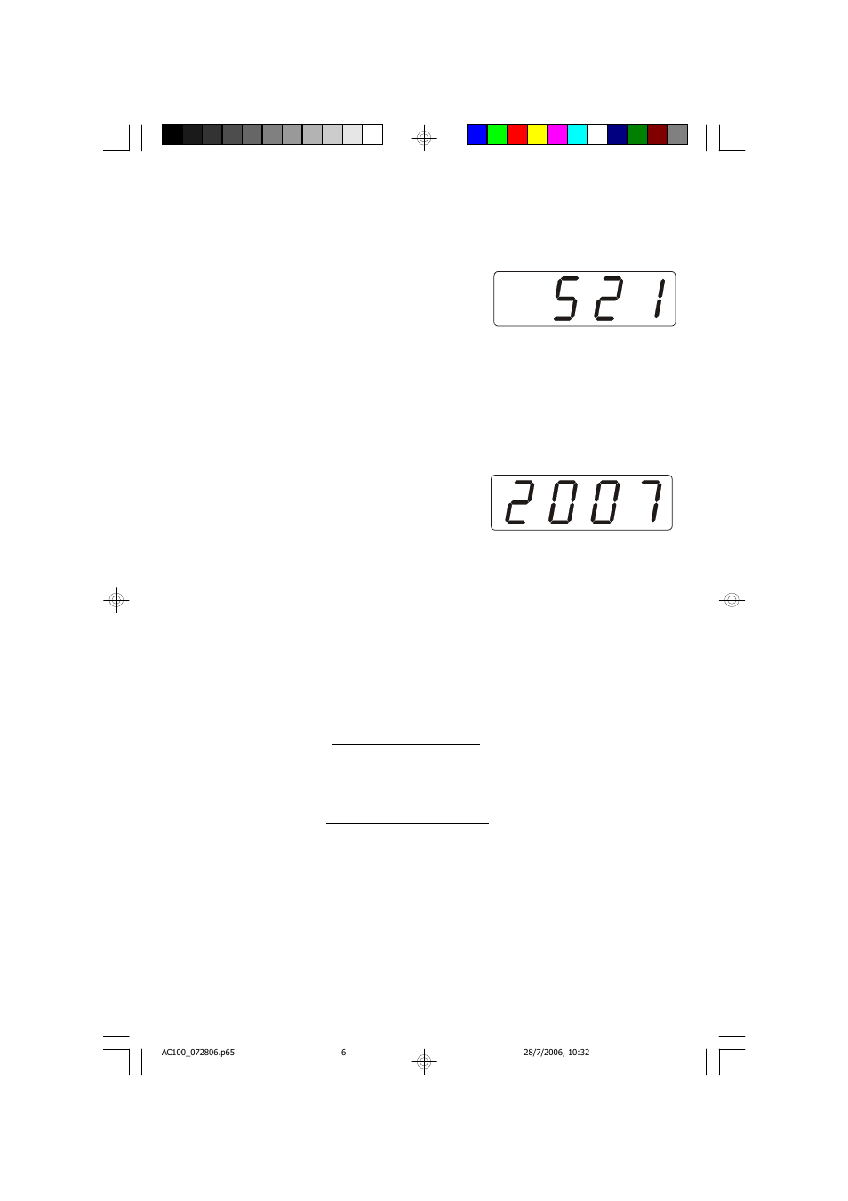 Date display, Year display, Daylight saving and leap year adjustments | Emerson Radio AC100 User Manual | Page 7 / 16