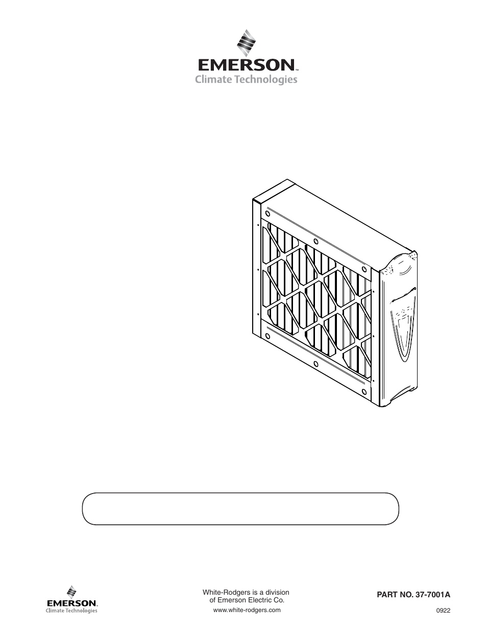 Emerson MEDIA AIR CLEANER ACM2000M-XXX User Manual | 8 pages