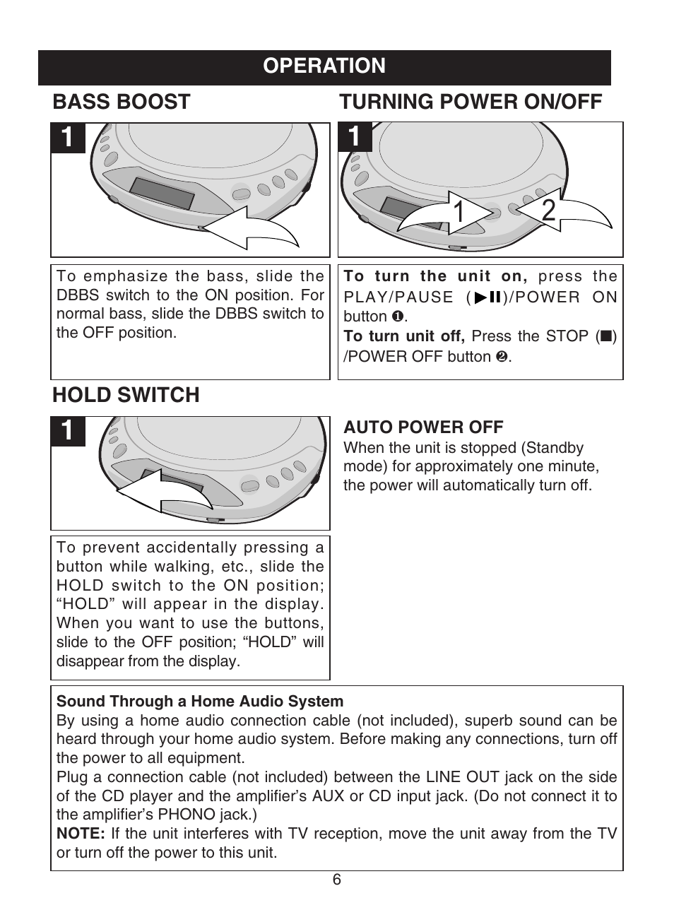 Emerson Radio SB110A User Manual | Page 7 / 17