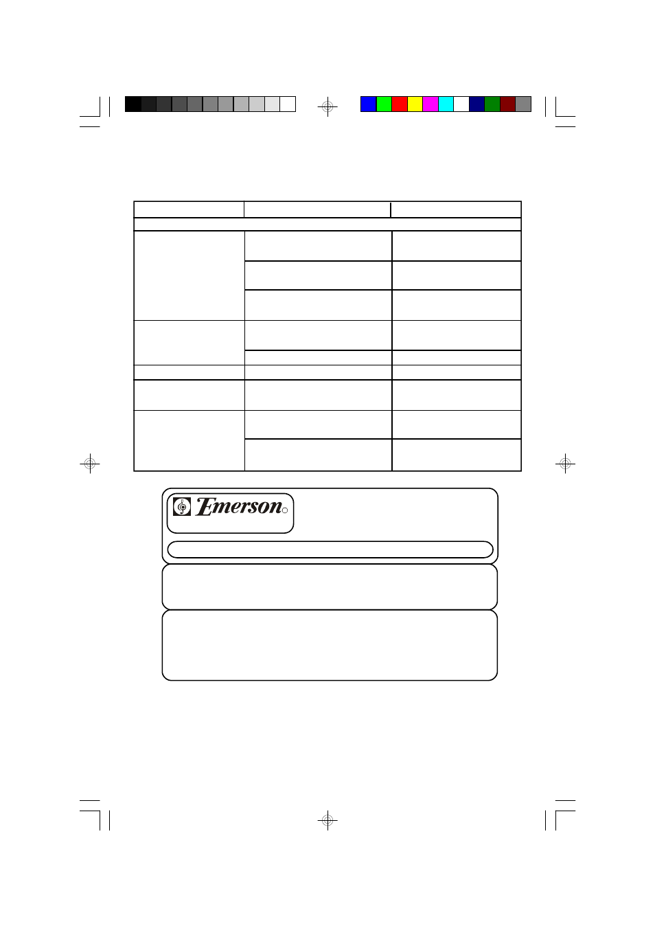 Troubleshooting guide | Emerson Radio PD5201 User Manual | Page 16 / 18