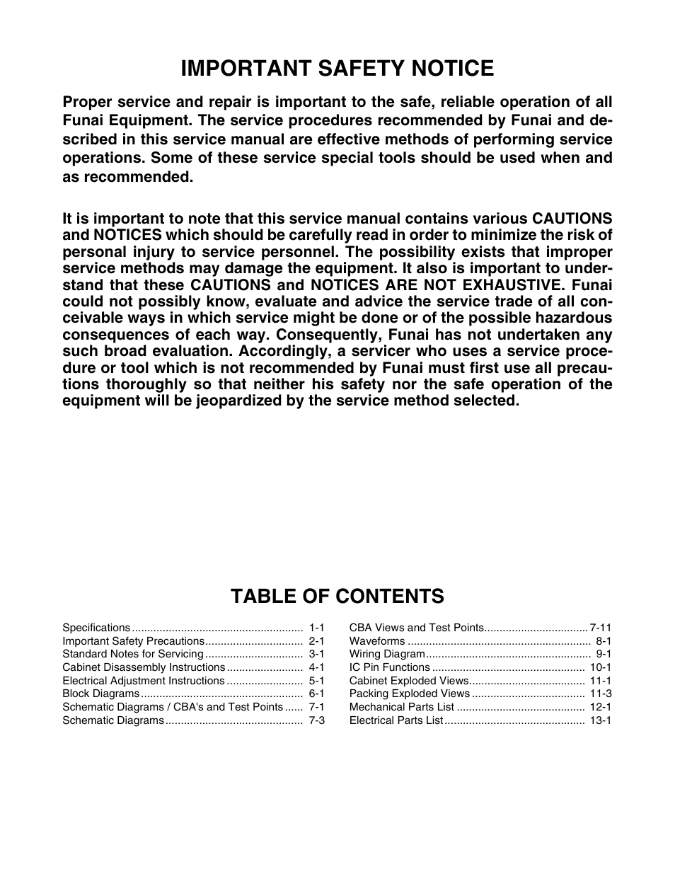 Emerson 20" Color Television 6420FE User Manual | Page 2 / 52