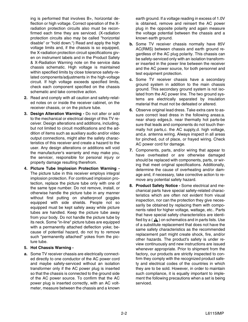 Emerson 20" Color Television 6420FE User Manual | Page 5 / 52