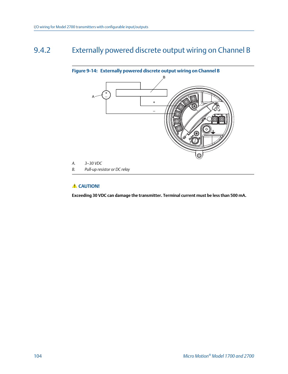 Emerson MICRO MOTION 1700 User Manual | Page 108 / 124