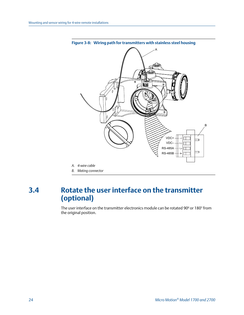 Emerson MICRO MOTION 1700 User Manual | Page 28 / 124