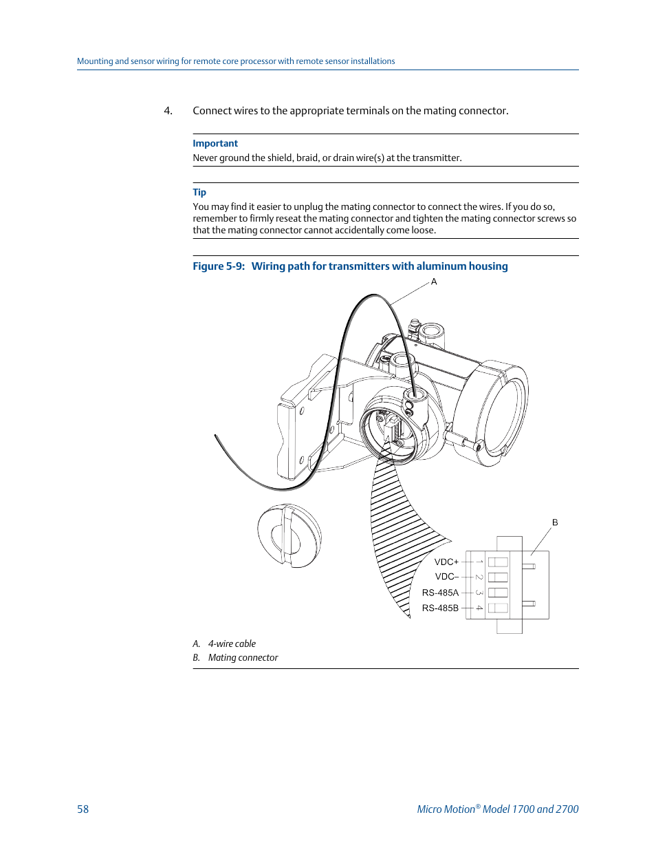 Emerson MICRO MOTION 1700 User Manual | Page 62 / 124
