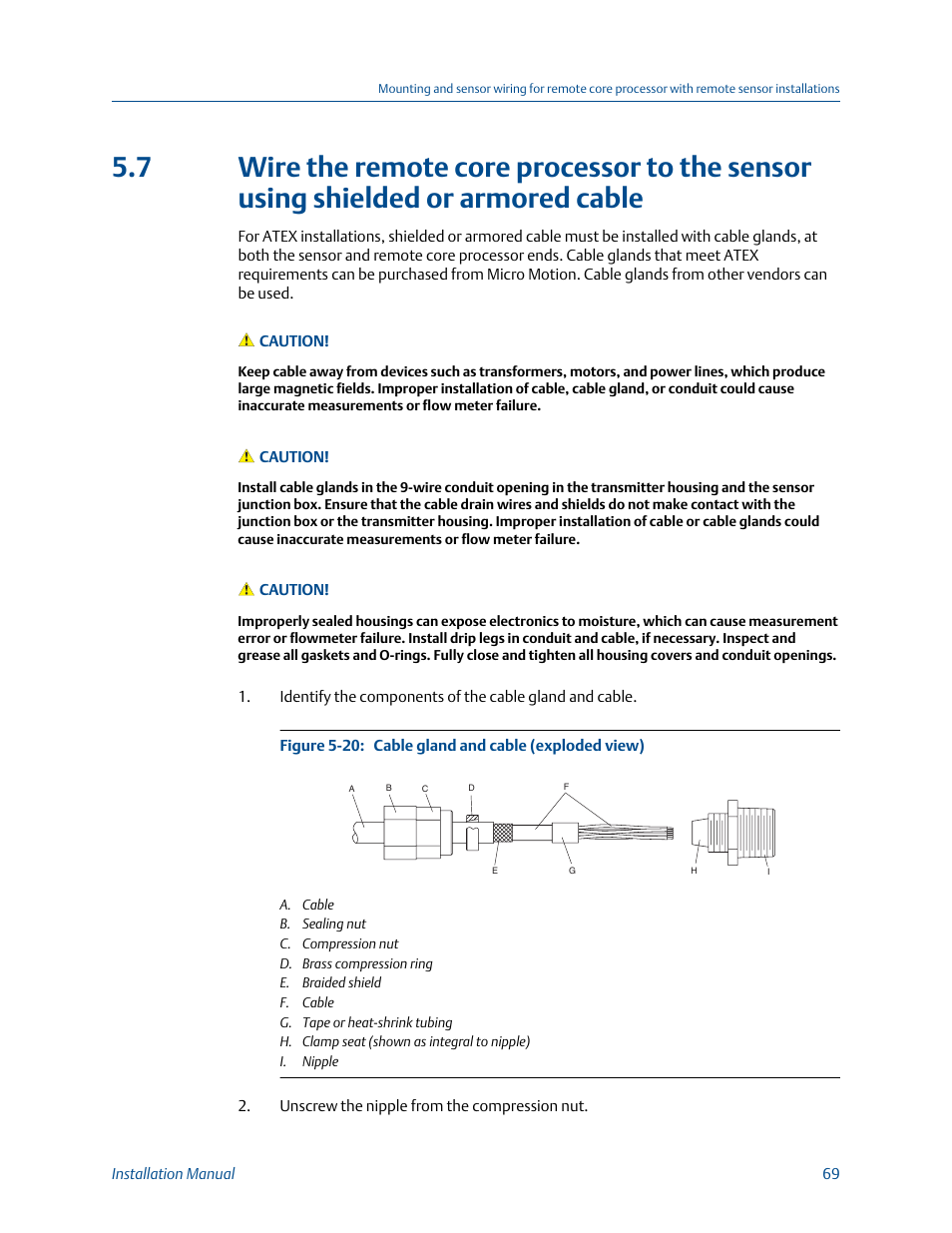 Emerson MICRO MOTION 1700 User Manual | Page 73 / 124