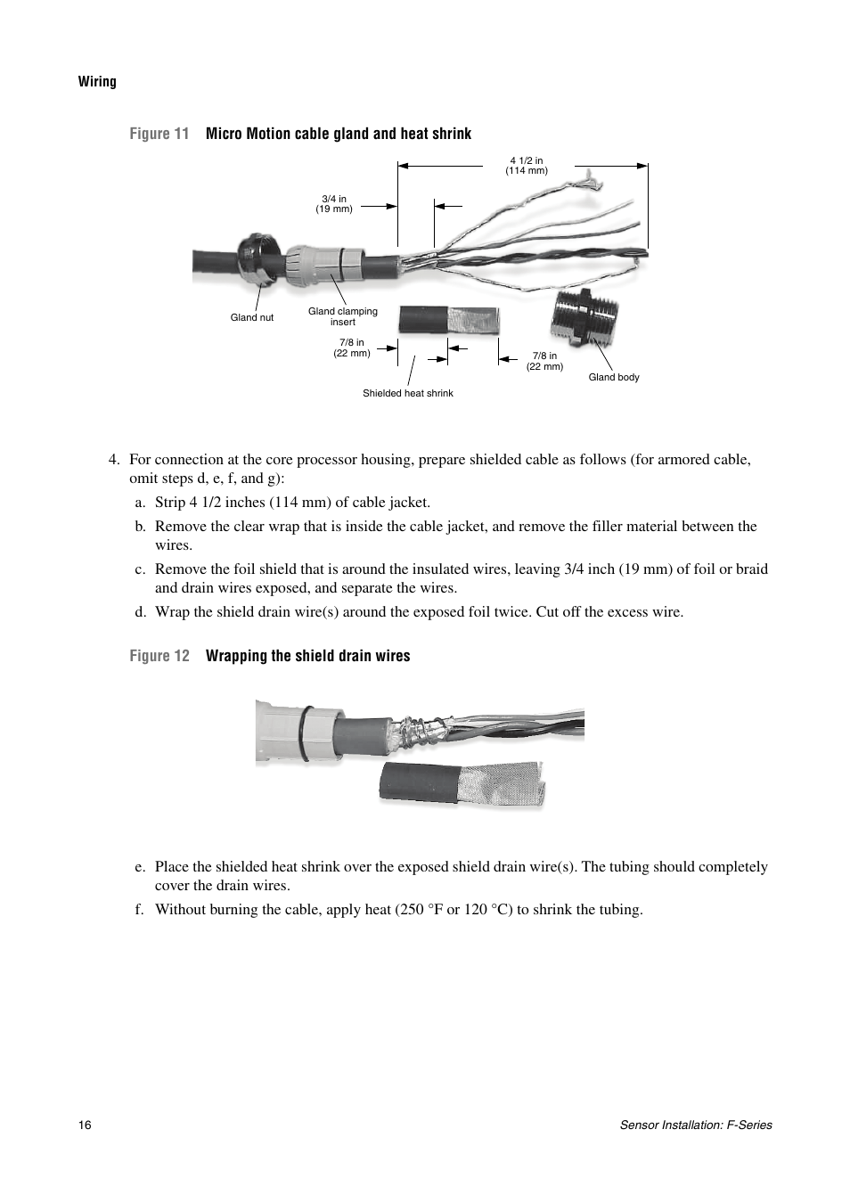 Emerson MICRO MOTION F-SERIES SENSOR User Manual | Page 18 / 26