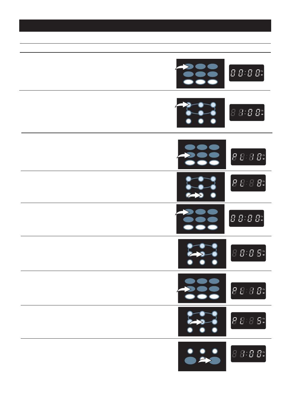 Operation(continued) | Emerson Radio MW7300W User Manual | Page 13 / 32