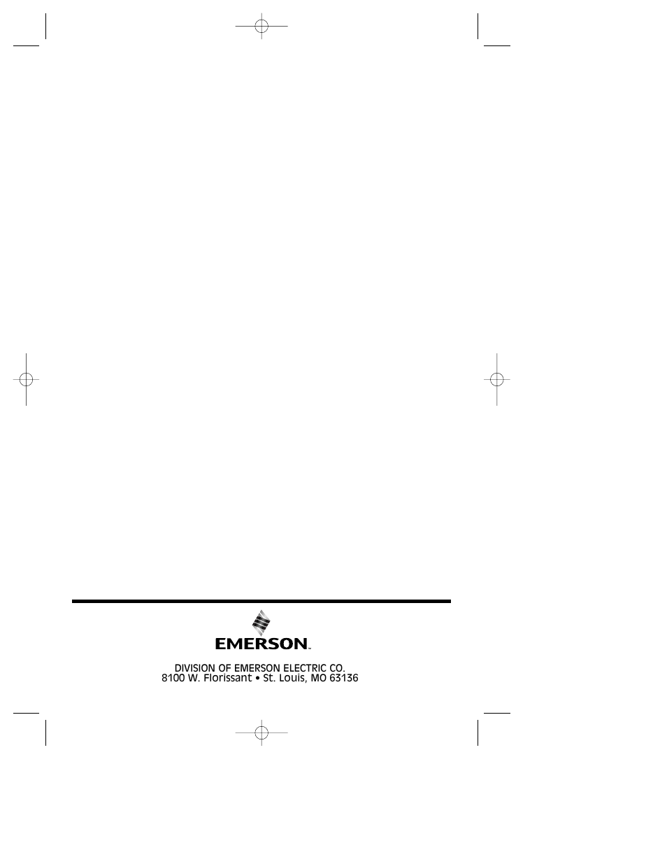 Emerson CF680ORB00 User Manual | Page 20 / 20