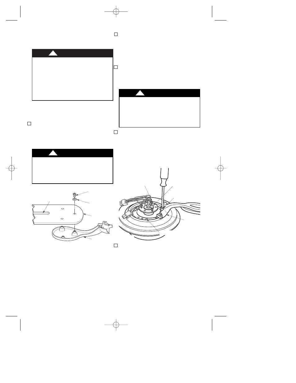 How to assemble your ceiling fan, Warning | Emerson CF680ORB00 User Manual | Page 5 / 20