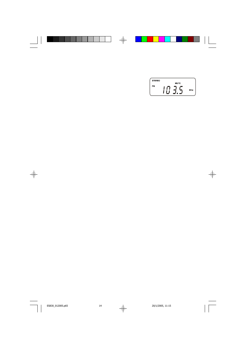 Stereo headphone jack, Mute button | Emerson Radio ES830 User Manual | Page 15 / 34
