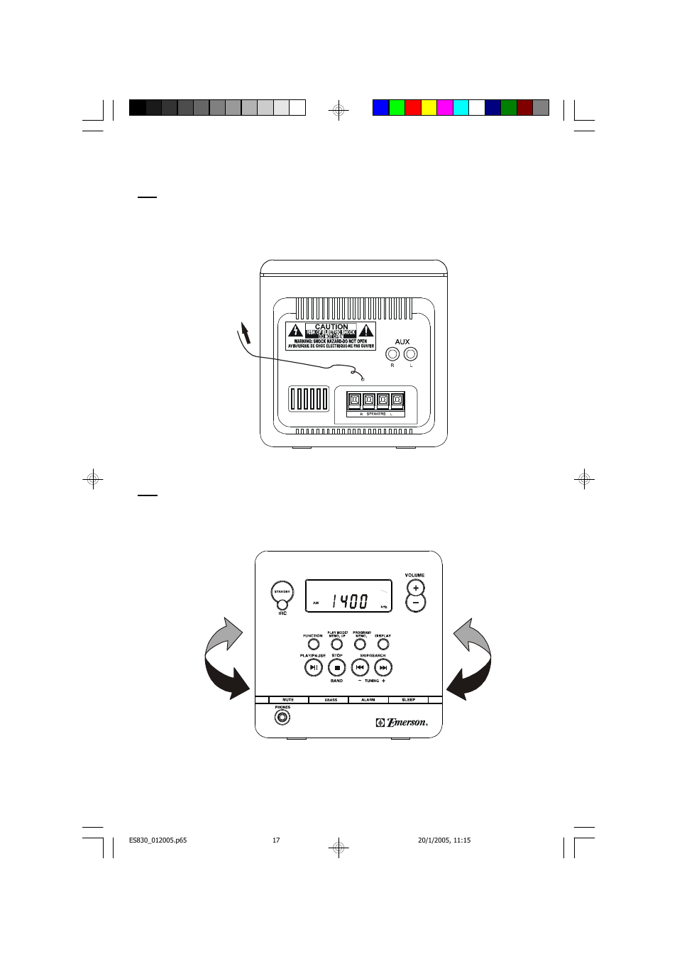Hints for better reception | Emerson Radio ES830 User Manual | Page 18 / 34