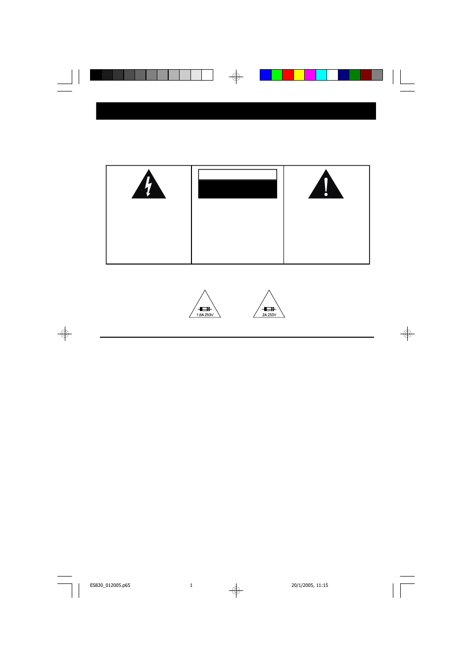 Important safety instructions | Emerson Radio ES830 User Manual | Page 2 / 34