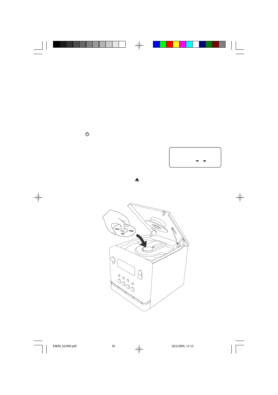 Playing compact discs, Normal playback | Emerson Radio ES830 User Manual | Page 21 / 34