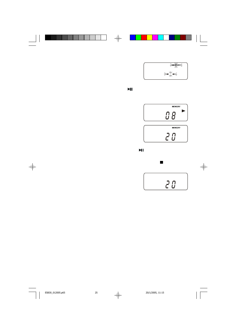 Emerson Radio ES830 User Manual | Page 26 / 34
