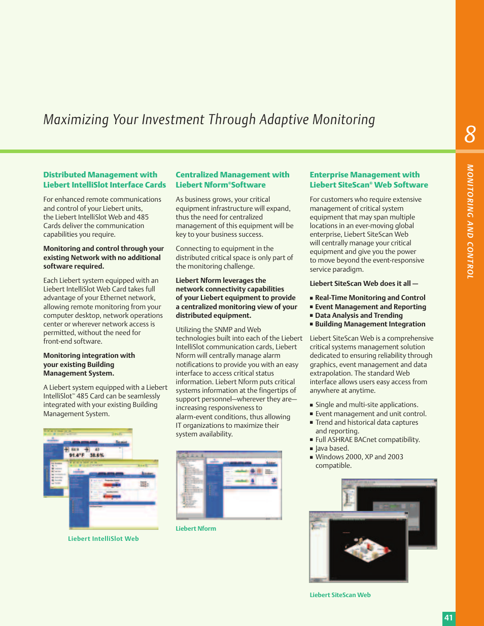 Emerson Liebert Power Solutions User Manual | Page 41 / 44