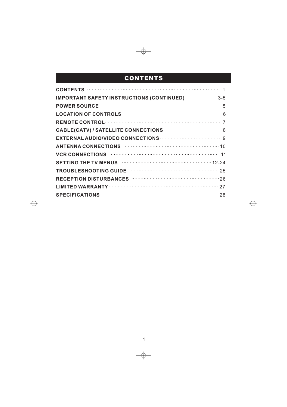 Emerson Radio DTE316 User Manual | Page 2 / 30