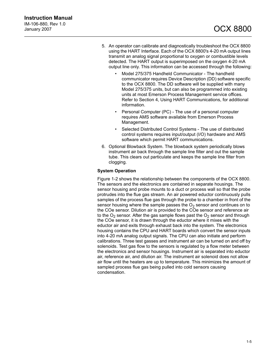 Ocx 8800 | Emerson ROSEMOUNT OCX 8800 User Manual | Page 13 / 164