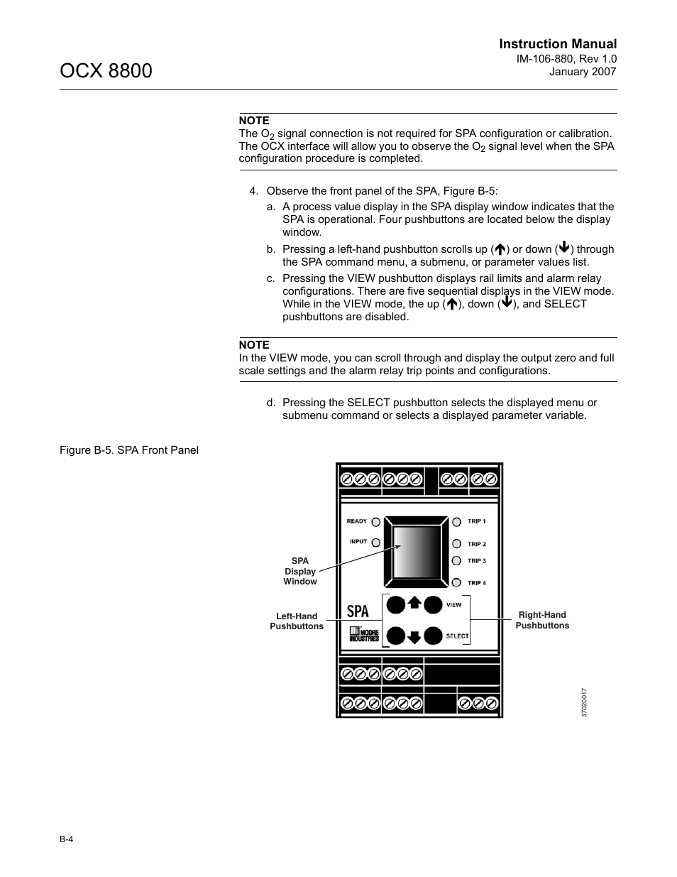 Ocx 8800, Instruction manual | Emerson ROSEMOUNT OCX 8800 User Manual | Page 156 / 164