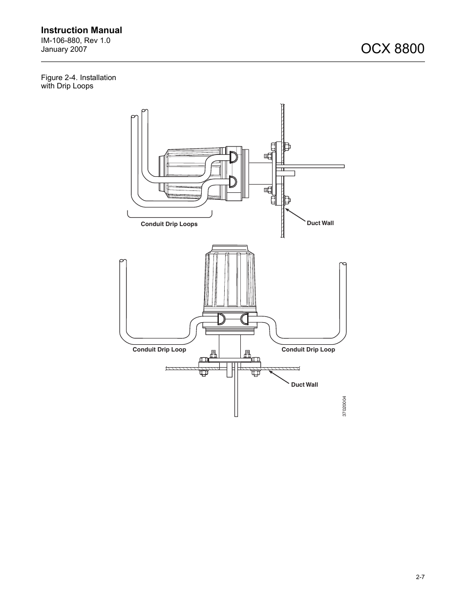 Ocx 8800, Instruction manual | Emerson ROSEMOUNT OCX 8800 User Manual | Page 27 / 164