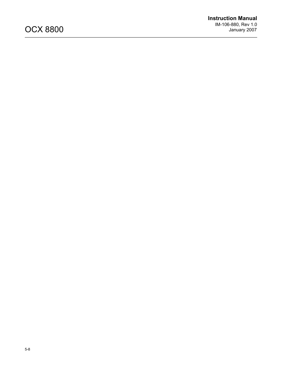 Ocx 8800 | Emerson ROSEMOUNT OCX 8800 User Manual | Page 62 / 164