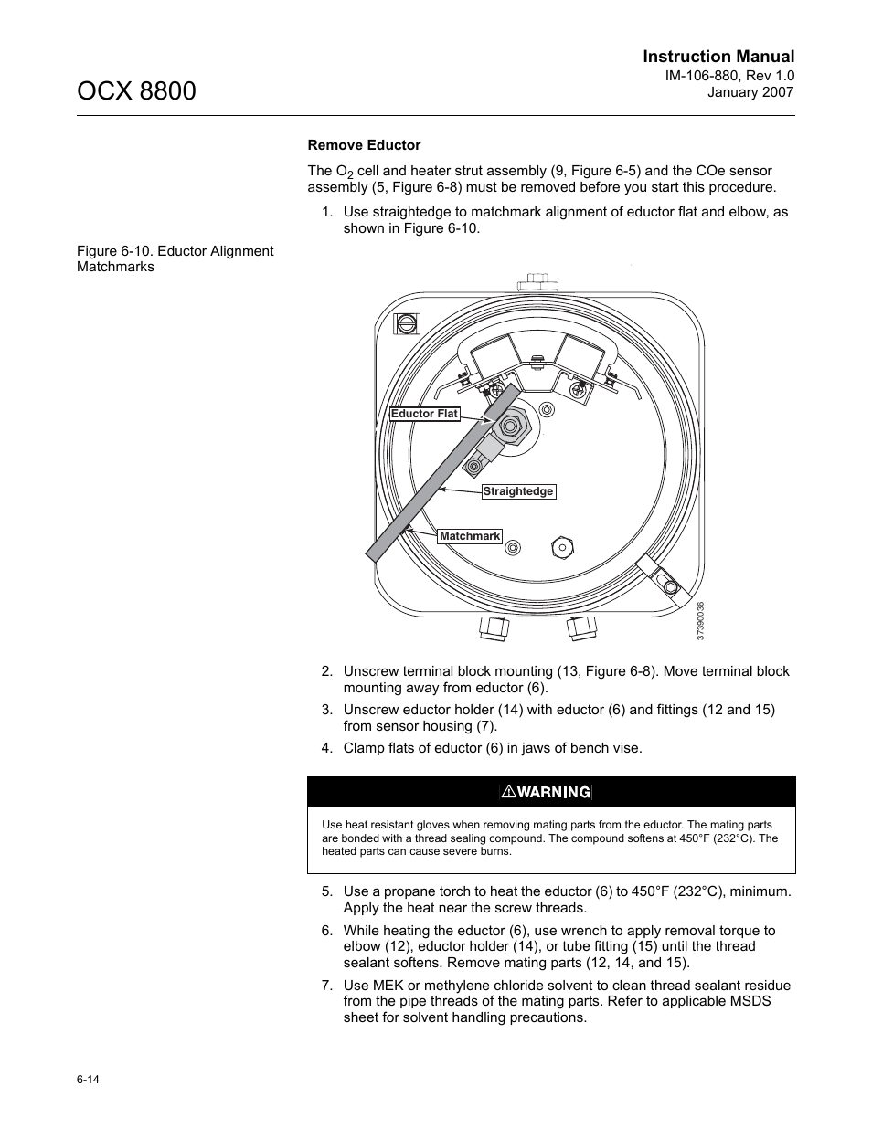 Ocx 8800 | Emerson ROSEMOUNT OCX 8800 User Manual | Page 76 / 164