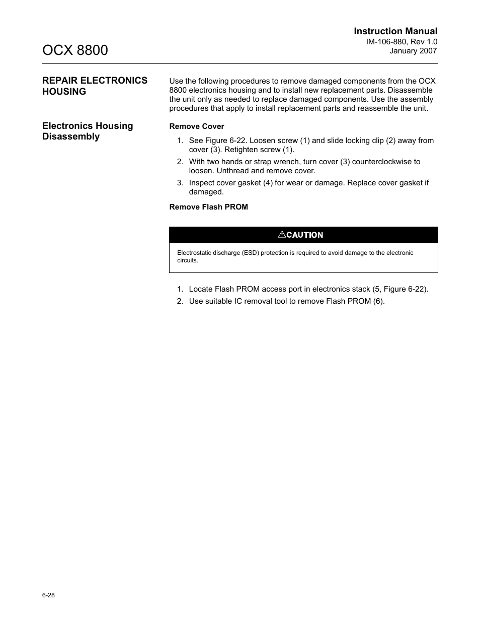 Ocx 8800 | Emerson ROSEMOUNT OCX 8800 User Manual | Page 90 / 164