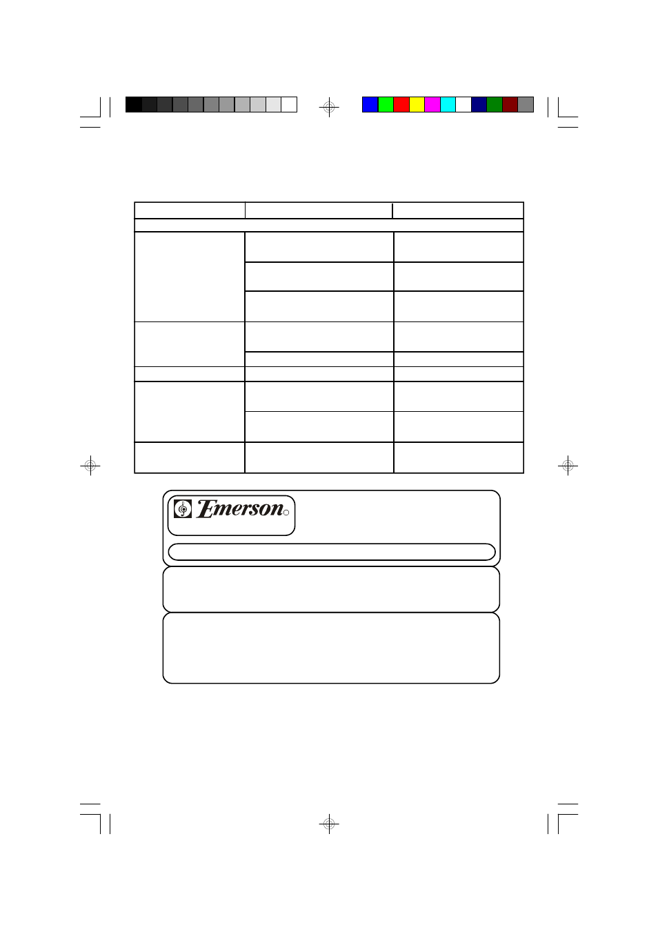 Troubleshooting guide | Emerson Radio PD5202 User Manual | Page 17 / 19