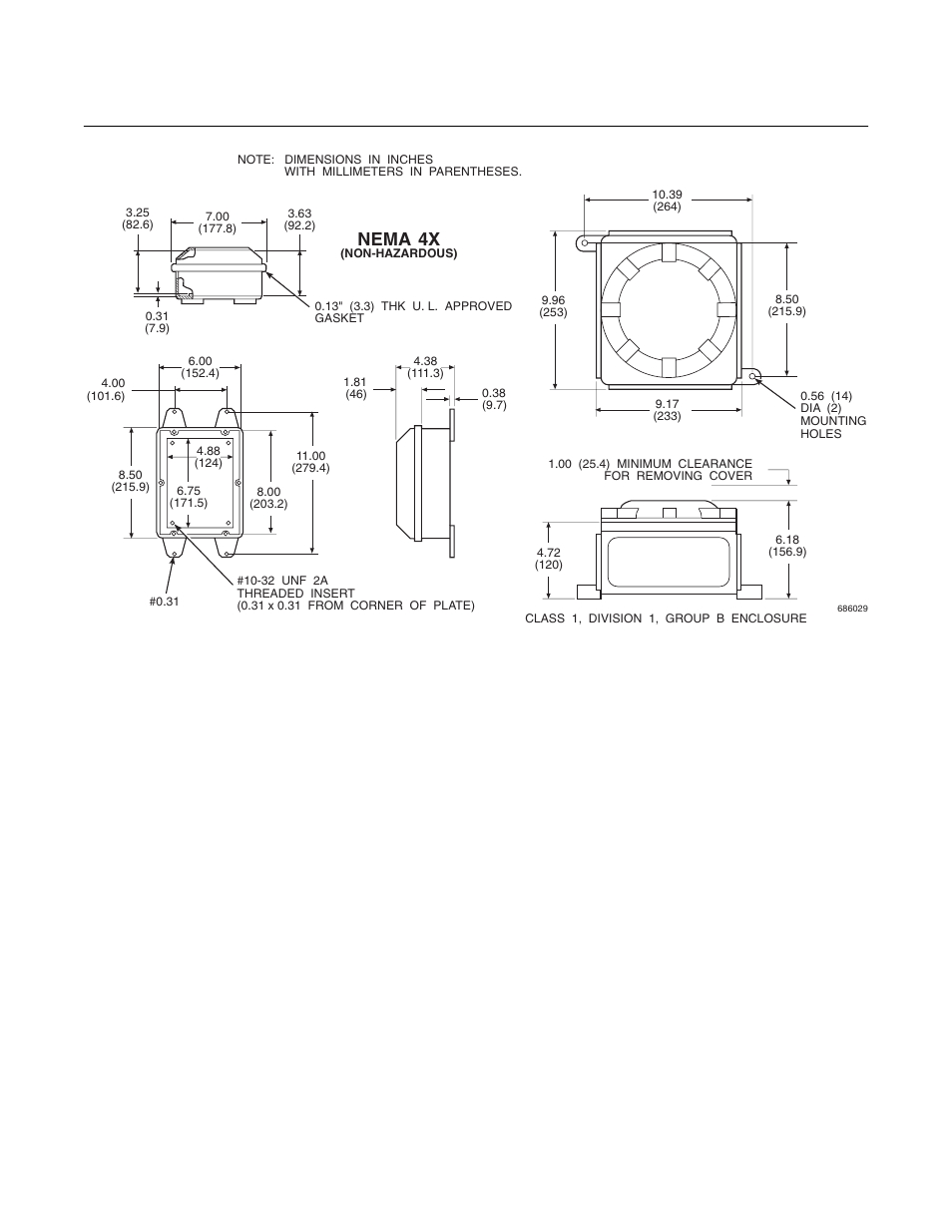 World class 3000, Instruction manual, Nema 4x | Emerson ROSEMOUNT 3000 User Manual | Page 52 / 184