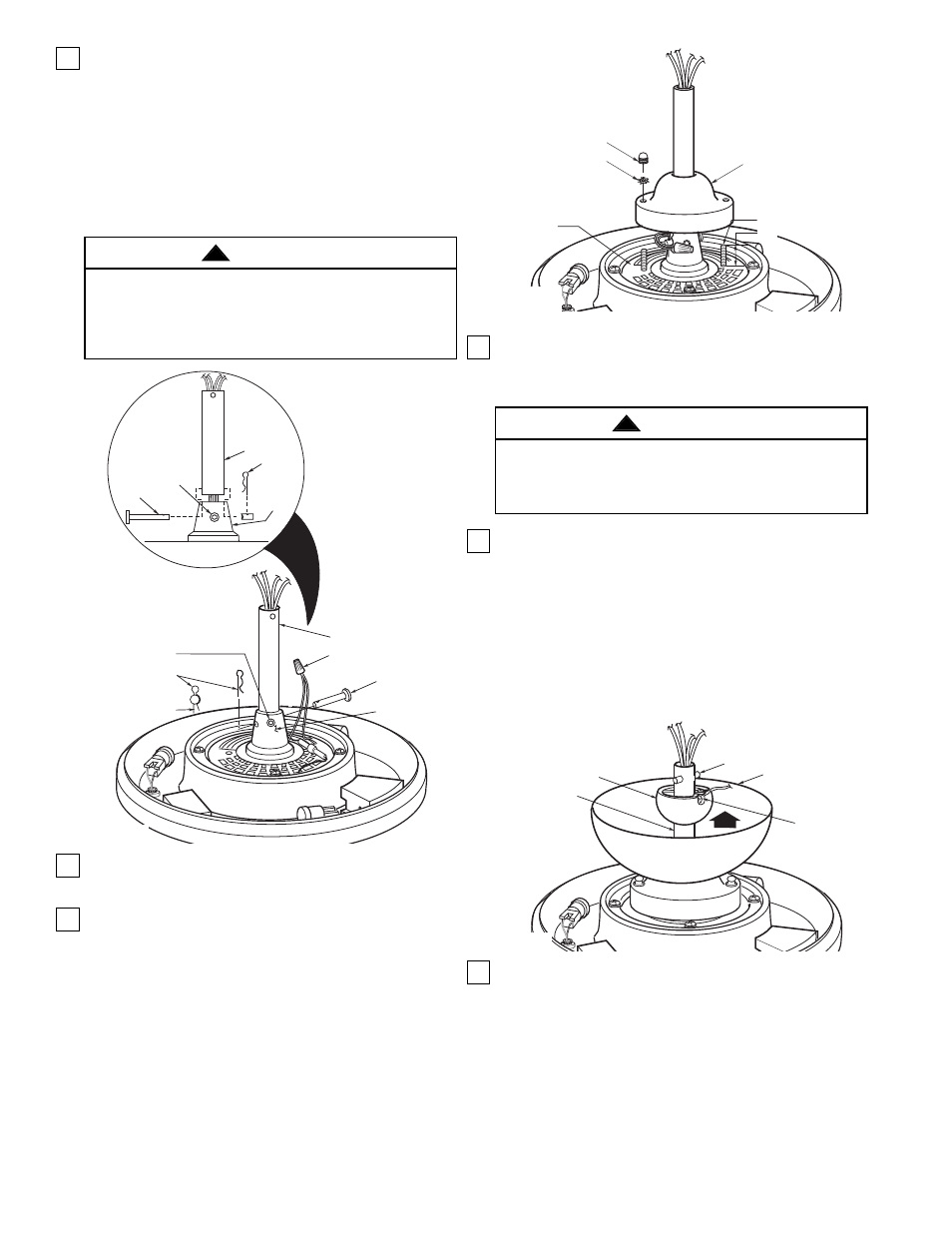 Warning | Emerson CF2455ORB00 User Manual | Page 5 / 16