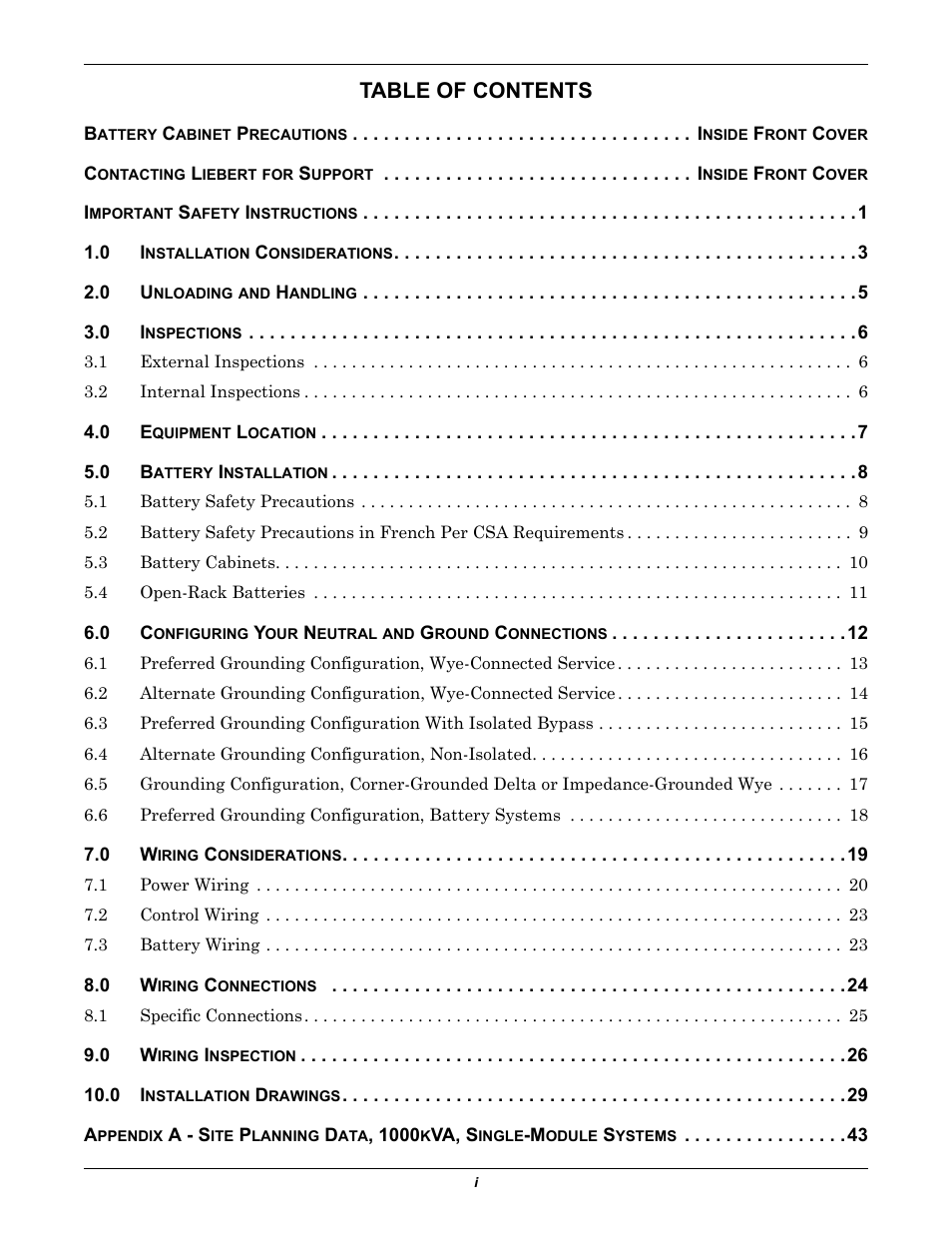 Emerson Series 610 User Manual | Page 3 / 52